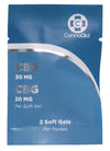 CannaAid - CBD/CBG Soft Gels 30ct Bottle