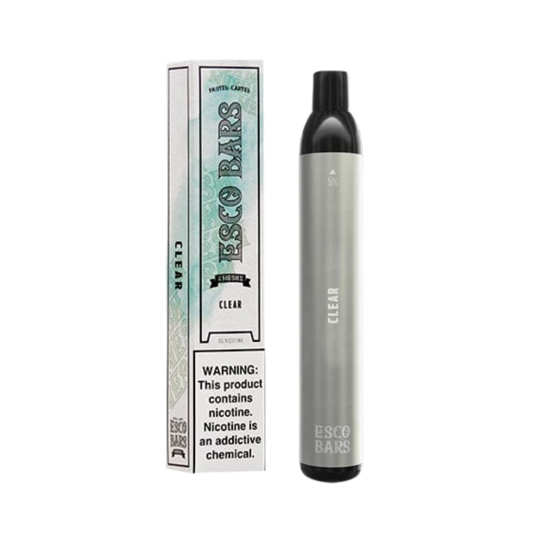 Esco Bars - Clear 2500 Puffs – Uproar Distribution